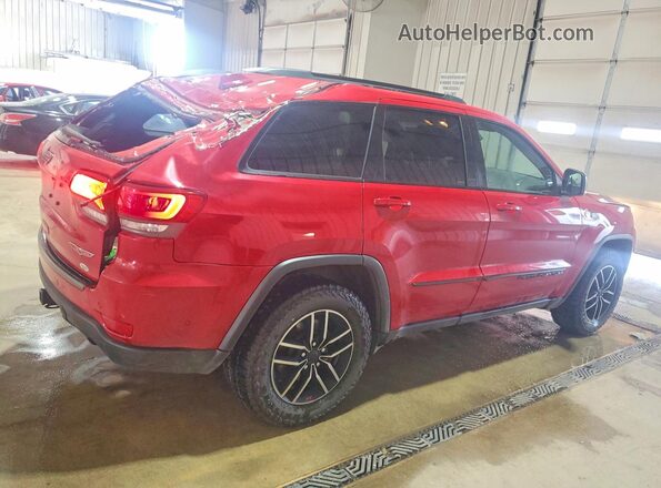 1C4RJFLT5KC613441 2019 JEEP GRAND Красный Задняя правая четверть