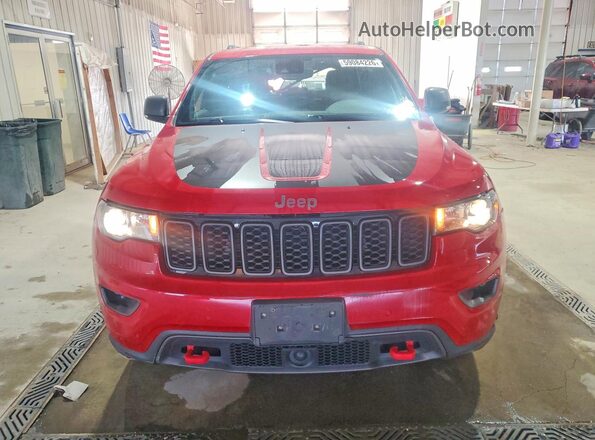 1C4RJFLT5KC613441 2019 JEEP GRAND Красный Вид спереди