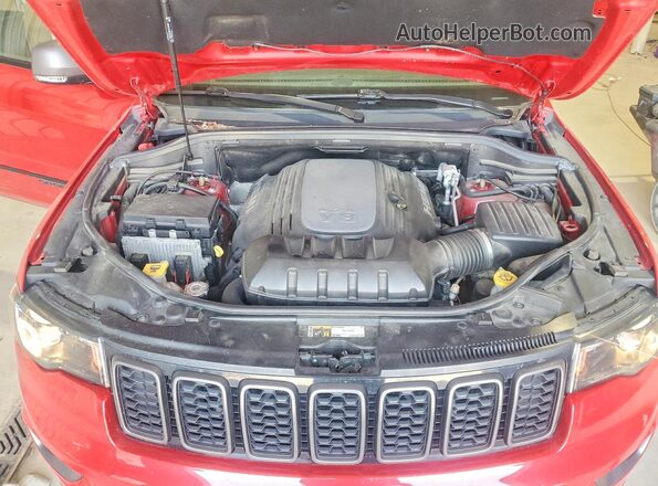 1C4RJFLT5KC613441 2019 JEEP GRAND Красный Вид подкапотного пространства