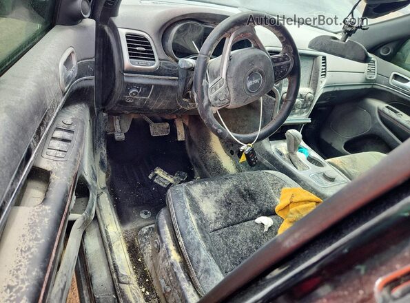 1C4RJFLT7HC635675 2017 JEEP GRAND Черный Вид панели приборов