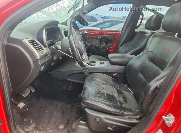 1C4RJFLT7HC929075 2017 JEEP GRAND Red წინა სალონის ხედი