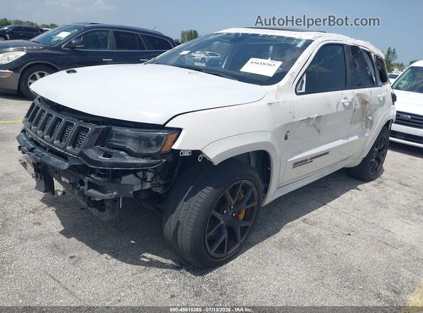 1C4RJFN90JC349111 2018 JEEP GRAND CHEROKEE White Vista tres cuartos delantera izquierda