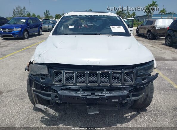 1C4RJFN90JC349111 2018 JEEP GRAND CHEROKEE White Vista del cuadro de instrumentos