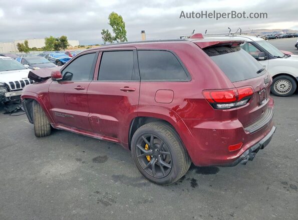 1C4RJFN90MC841514 2021 JEEP GRAND Burgundy Trasero izquierdo