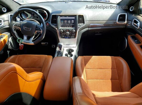 1C4RJFN95JC348181 2018 JEEP GRAND Серый Вид панели приборов
