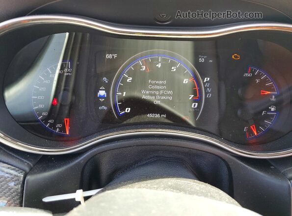 1C4RJFN95JC348181 2018 JEEP GRAND Серый Вид щитка приборов