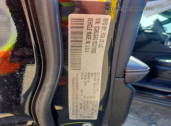 1C4RJGAG1SC319935 2025 JEEP GRAND Черный Вид наклейки с VIN-кодом