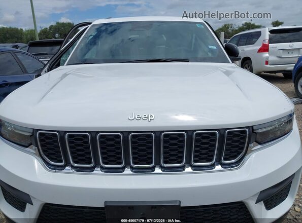 1C4RJGAG2SC270583 2025 JEEP GRAND CHEROKEE White ხელსაწყოთა პანელის ხედი