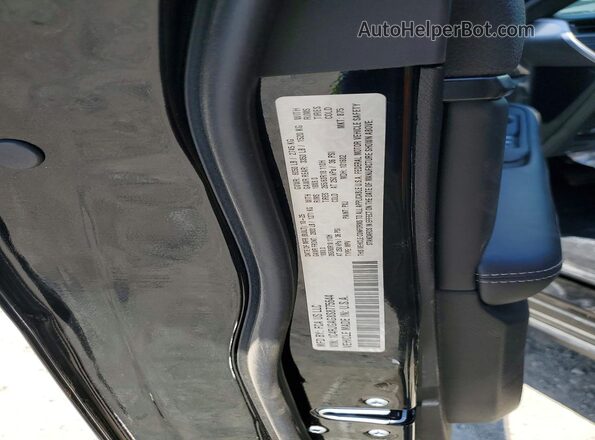 1C4RJGAG8S8775644 2025 JEEP GRAND Black Widok naklejki z numerem VIN