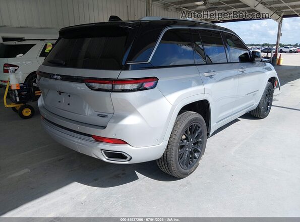 1C4RJGEG2N8575826 2022 JEEP GRAND CHEROKEE Серебряный Задняя правая четверть