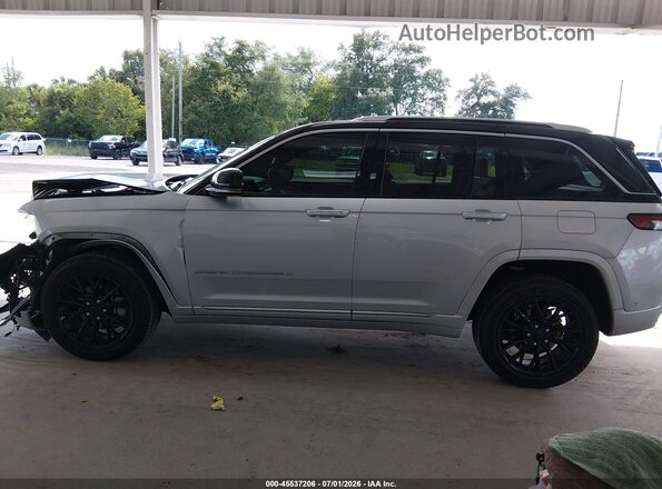 1C4RJGEG2N8575826 2022 JEEP GRAND CHEROKEE Серебряный Панорамный вид салона 360°