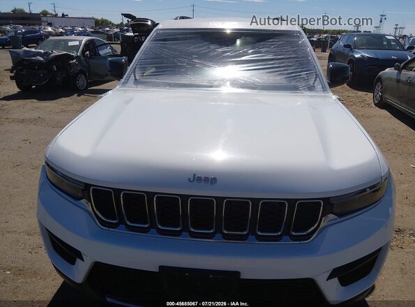 1C4RJHAG1PC619360 2023 JEEP GRAND CHEROKEE Белый Вид спереди