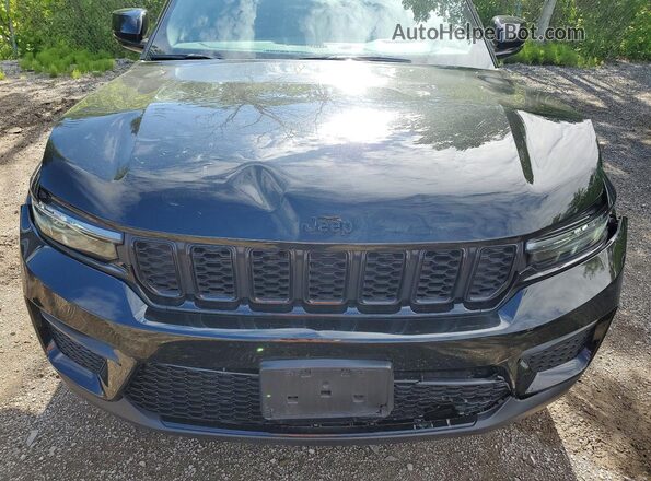 1C4RJHAG1R8923357 2024 JEEP GRAND Black Vista del compartimento del motor