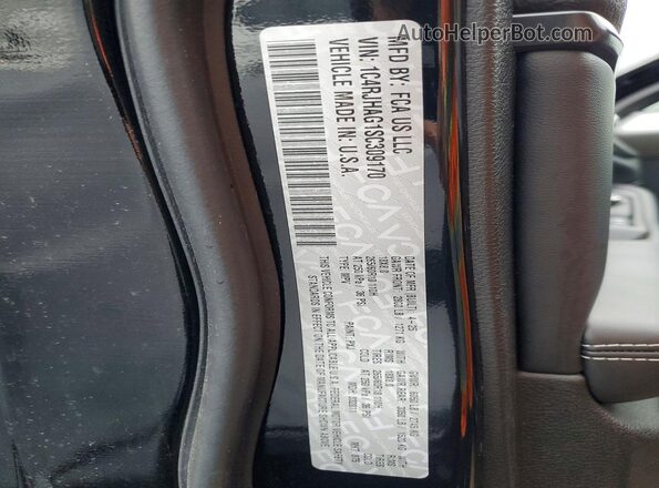 1C4RJHAG1SC309170 2025 JEEP GRAND Black Vista del compartimento del motor