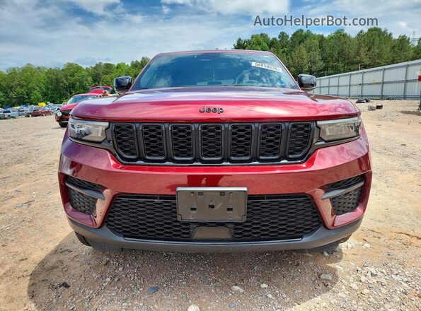 1C4RJHAG3PC548887 2023 JEEP GRAND Burgundy Front view
