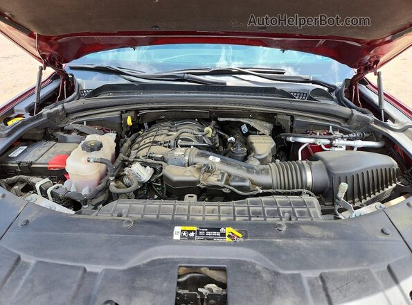 1C4RJHAG3PC548887 2023 JEEP GRAND Burgundy Engine compartment view