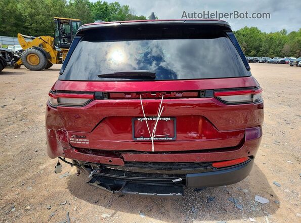1C4RJHAG3PC548887 2023 JEEP GRAND Burgundy Rear view