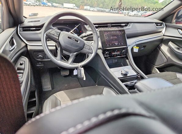 1C4RJHAG3PC548887 2023 JEEP GRAND Burgundy Dashboard view