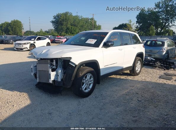 1C4RJHAG4PC596298 2023 JEEP GRAND CHEROKEE White Передня ліва чверть
