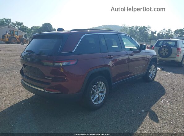 1C4RJHAG4SC277427 2025 JEEP GRAND CHEROKEE Maroon Rear right