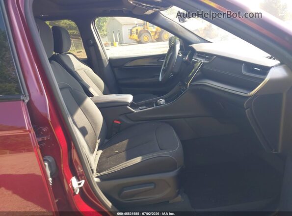 1C4RJHAG4SC277427 2025 JEEP GRAND CHEROKEE Maroon Front interior view
