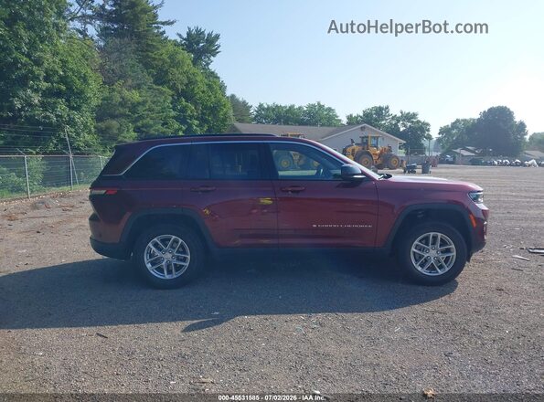 1C4RJHAG4SC277427 2025 JEEP GRAND CHEROKEE Maroon Rear interior view