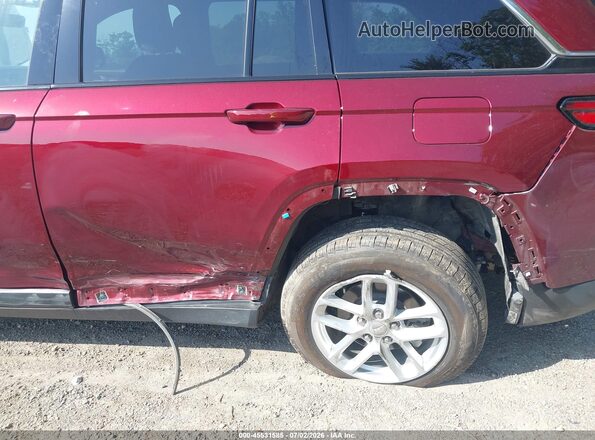 1C4RJHAG4SC277427 2025 JEEP GRAND CHEROKEE Maroon Front view