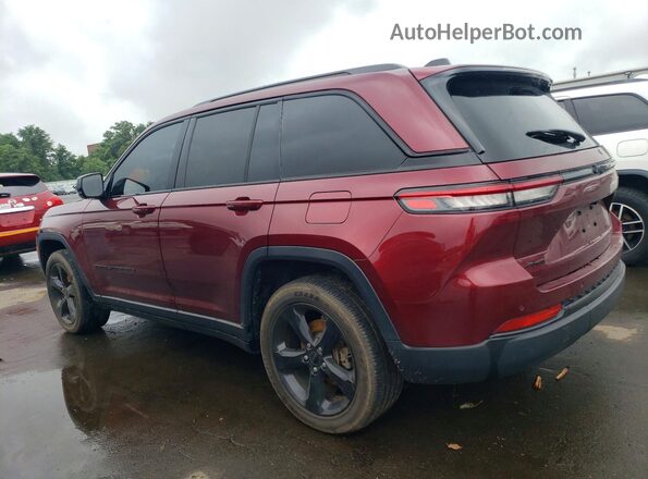 1C4RJHAG5PC661675 2023 JEEP GRAND Красный Задняя левая четверть