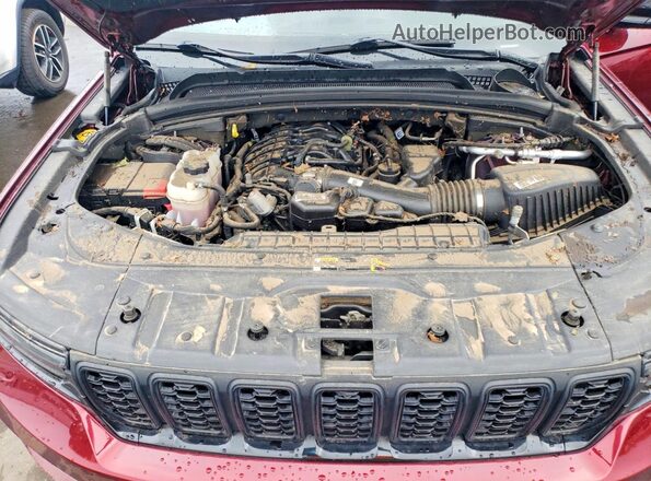 1C4RJHAG5PC661675 2023 JEEP GRAND Красный Вид подкапотного пространства