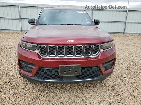 1C4RJHAG5SC272091 2025 JEEP GRAND Темно-бордовый Вид спереди