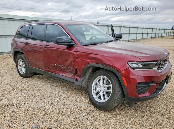 1C4RJHAG5SC272091 2025 JEEP GRAND Темно-бордовый Передняя правая четверть