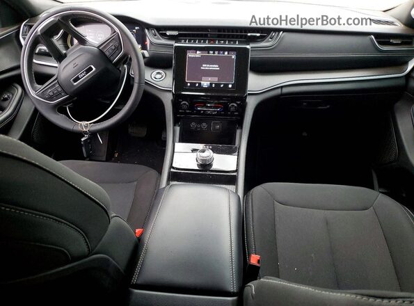 1C4RJHAG5SC272091 2025 JEEP GRAND Темно-бордовый Вид панели приборов