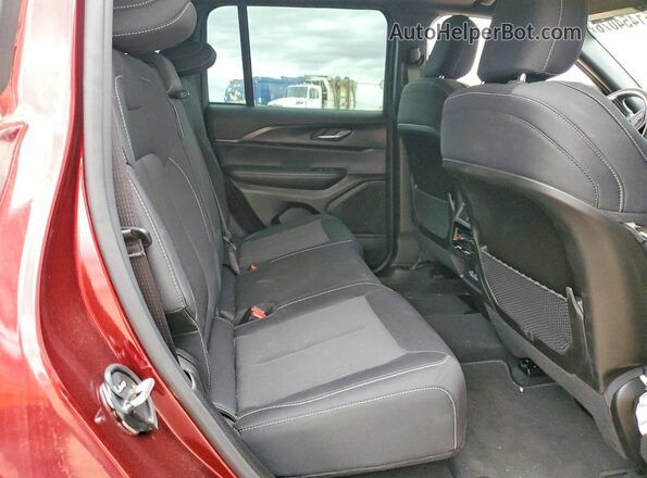 1C4RJHAG5SC272091 2025 JEEP GRAND Темно-бордовый Вид задней части салона