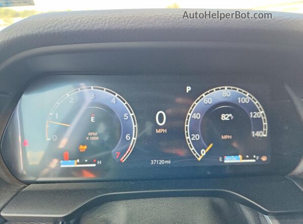 1C4RJHAG6SC264534 2025 JEEP GRAND White ხელსაწყოთა პანელის ხედი
