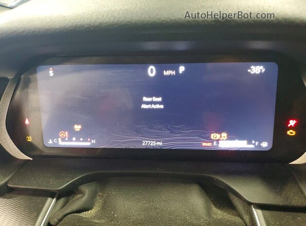 1C4RJHAG6SC265361 2025 JEEP GRAND Black Вид щитка приладів
