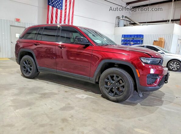 1C4RJHAG6SC298988 2025 JEEP GRAND Burgundy Front right