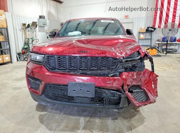 1C4RJHAG6SC298988 2025 JEEP GRAND Burgundy Front view