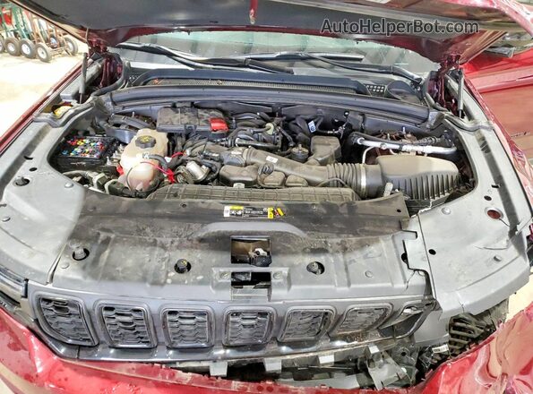1C4RJHAG6SC298988 2025 JEEP GRAND Burgundy Engine compartment view