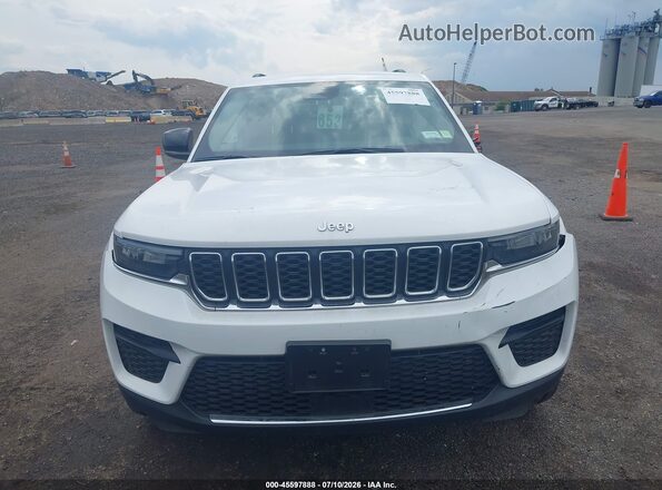 1C4RJHAG8PC528800 2023 JEEP GRAND CHEROKEE White Вид щитка приладів