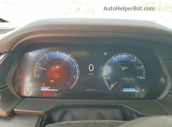 1C4RJHAG8PC565281 2023 JEEP GRAND White ხელსაწყოთა პანელის ხედი
