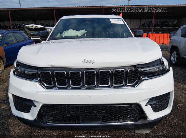 1C4RJHAG8SC353411 2025 JEEP GRAND CHEROKEE White Front view