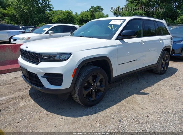 1C4RJHAG9PC530586 2023 JEEP GRAND CHEROKEE White Առջևի ձախ երեք քառորդ տեսարան