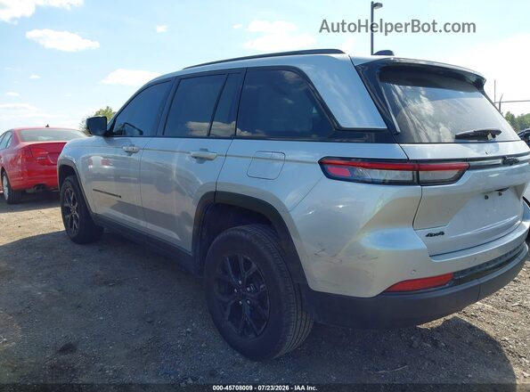 1C4RJHAGXS8699656 2025 JEEP GRAND CHEROKEE Silver Задня ліва чверть