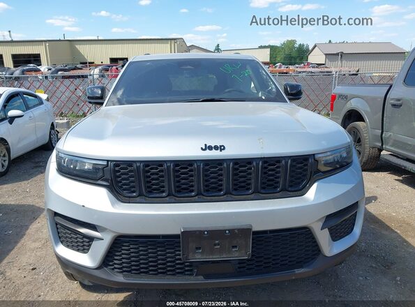 1C4RJHAGXS8699656 2025 JEEP GRAND CHEROKEE Silver Вид щитка приладів