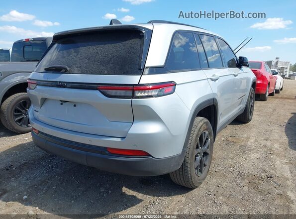 1C4RJHAGXS8699656 2025 JEEP GRAND CHEROKEE Silver Задня права чверть