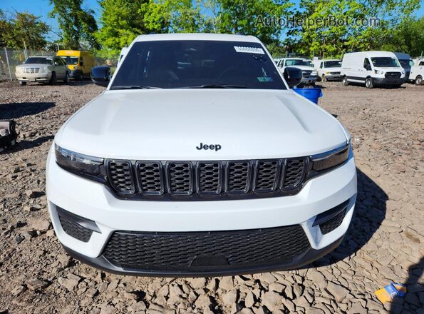 1C4RJHAGXSC265704 2025 JEEP GRAND White Widok z przodu