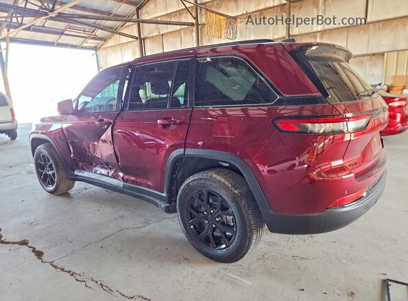 1C4RJHAGXSC273561 2025 JEEP GRAND Maroon Rear left