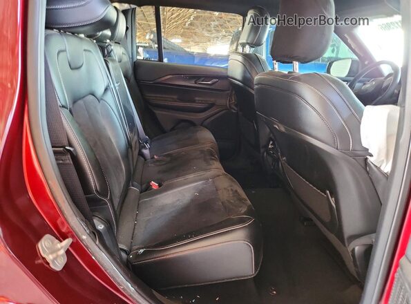 1C4RJHAGXSC273561 2025 JEEP GRAND Maroon Rear interior view
