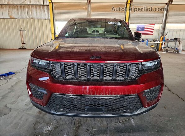 1C4RJHAGXSC273561 2025 JEEP GRAND Maroon Front view