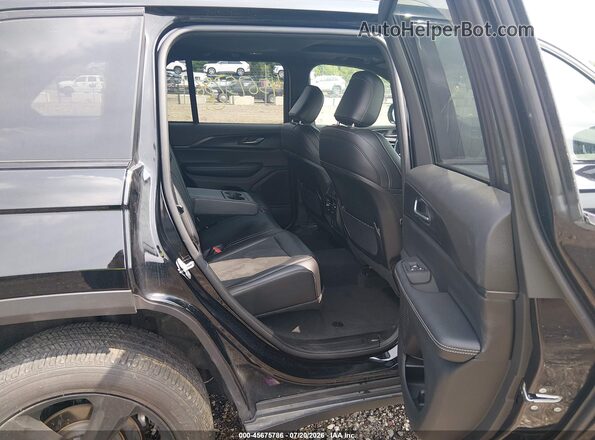 1C4RJHAGXSC366841 2025 JEEP GRAND CHEROKEE Black Vista de la etiqueta del VIN